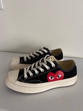 Comme Des Garcons PLAY
x Converse Unisex Chuck Taylor Lace Up Sneakers